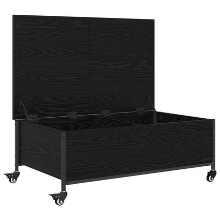 Kaffeebord Svart Ek 91 x 55 x 32 cm Konstruerat trä