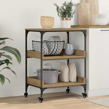 Köksvagn Artisan Ek 60 x 41 x 80.5 cm Konstruerat trä