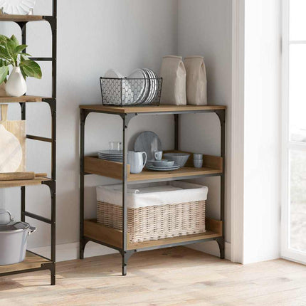 Köksvagn Artisan Ek 60 x 41 x 80.5 cm Konstruerat trä