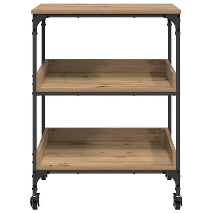 Köksvagn Artisan Ek 60 x 41 x 80.5 cm Konstruerat trä