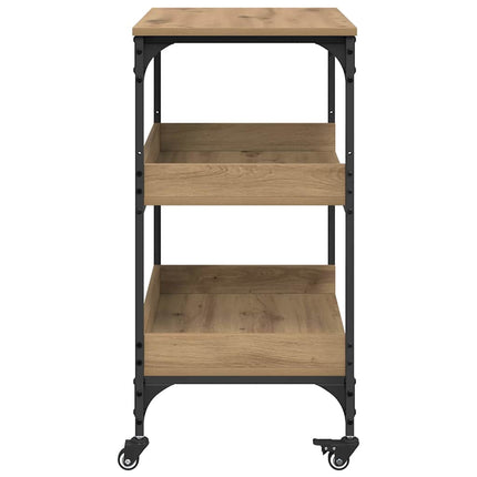 Köksvagn Artisan Ek 60 x 41 x 80.5 cm Konstruerat trä