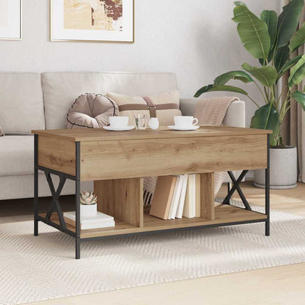 Kaffeebord Artisan Ek 100 x 55 x 48.5 cm Konstruerat trä