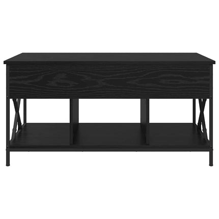 Kaffeebord Svart Ek 100 x 55 x 48.5 cm Konstruerat trä