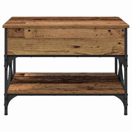 Kaffeebord Gammalt trä 70x50x50cm Konstruerat trä