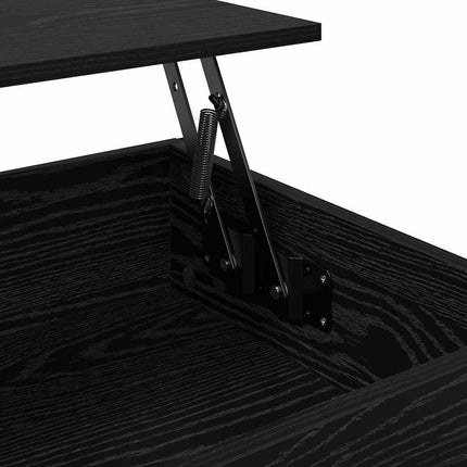 Kaffeebord Svart Ek 70x50x50cm Konstruerat trä