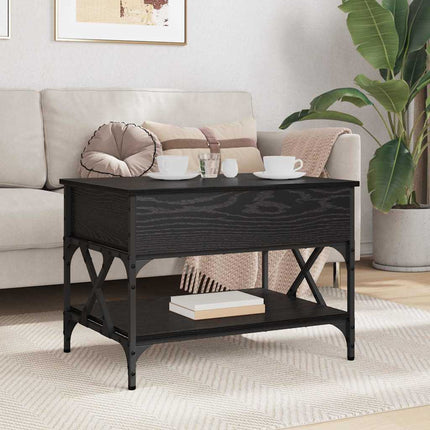 Kaffeebord Svart Ek 70x50x50cm Konstruerat trä