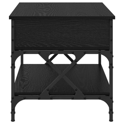 Kaffeebord Svart Ek 70x50x50cm Konstruerat trä