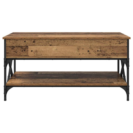 Kaffeebord Gammalt trä 100 x 50 x 50 cm Konstruerat trä