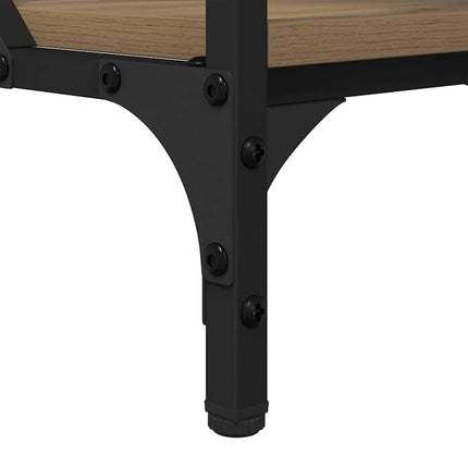 Kaffeebord Artisan Ek 100 x 50 x 50 cm Konstruerat trä