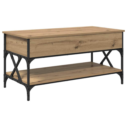 Kaffeebord Artisan Ek 100 x 50 x 50 cm Konstruerat trä