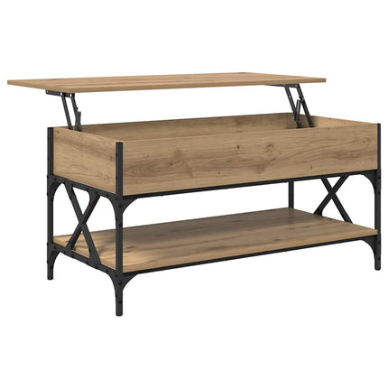 Kaffeebord Artisan Ek 100 x 50 x 50 cm Konstruerat trä