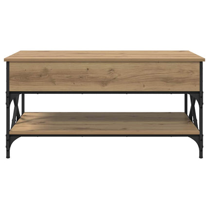 Kaffeebord Artisan Ek 100 x 50 x 50 cm Konstruerat trä