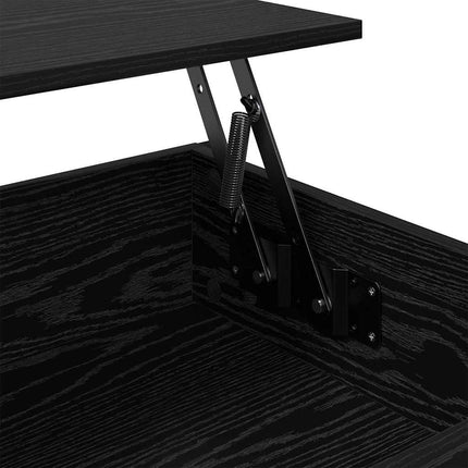 Kaffeebord Svart Ek 100 x 50 x 50 cm Konstruerat trä