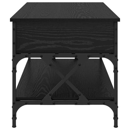 Kaffeebord Svart Ek 100 x 50 x 50 cm Konstruerat trä
