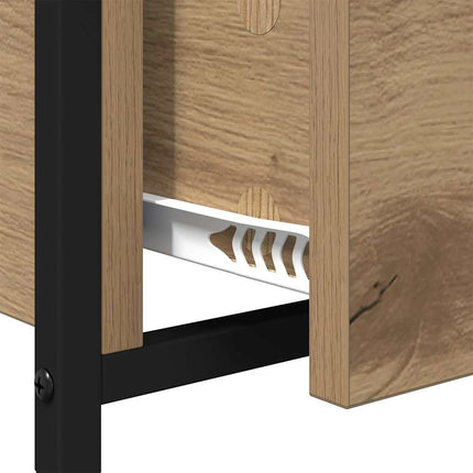 Kaffeebord Artisan Ek 70 x 50 x 54.5 cm Konstruerat trä