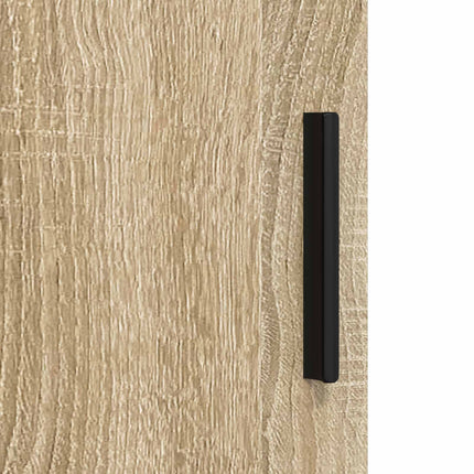 Badrumsskåp Sonoma-ek 61 x 35 x 64 cm Konstruerat trä, Metall