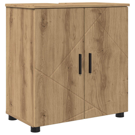 Badrumsskåp Artisan Ek 61 x 35 x 64 cm Konstruerat trä, Metall