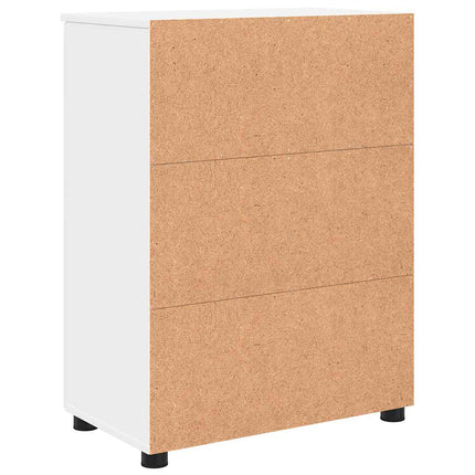 Badrumsskåp Vit 60 x 35 x 80 cm Konstruerat trä & Metall