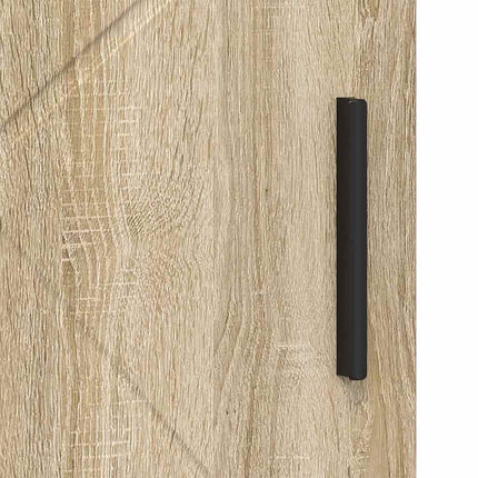 Badrumsskåp Sonoma-ek 60 x 35 x 80 cm Konstruerat trä & Metall