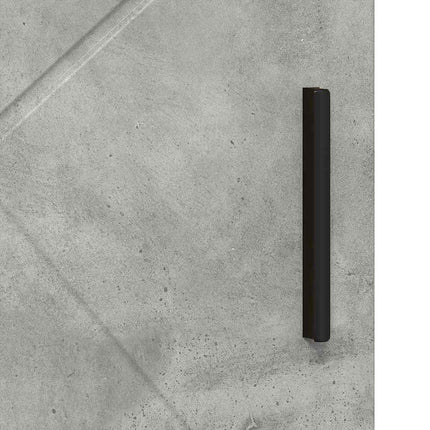 Badrumsskåp Betonggrå 60 x 35 x 80 cm Konstruerat trä, Metall