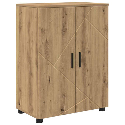 Badrumsskåp Artisan Ek 60 x 35 x 80 cm Konstruerat trä & Metall