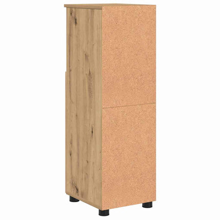 Badrumsskåp Artisan Ek 30 x 35 x 95 cm Konstruerat trä, Metall