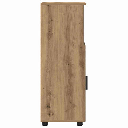 Badrumsskåp Artisan Ek 30 x 35 x 95 cm Konstruerat trä & Metall