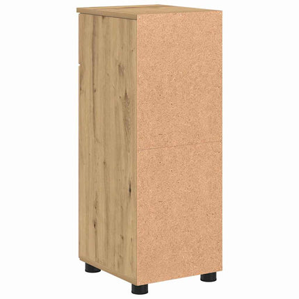 Badrumsskåp Artisan Ek 30 x 35 x 80 cm Konstruerat trä, Metall