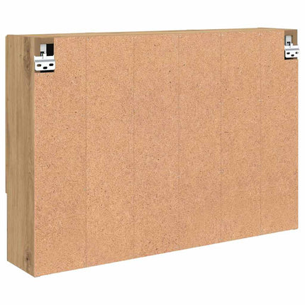 Spegelskåp med dörr Artisan Ek 80 x 17 x 55 cm Konstruerat trä