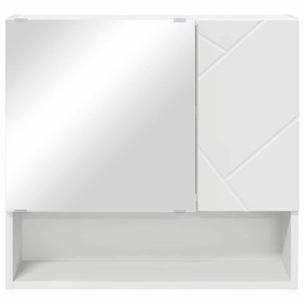 Spegelskåp Vit 59 x 17 x 55 cm Konstruerat trä