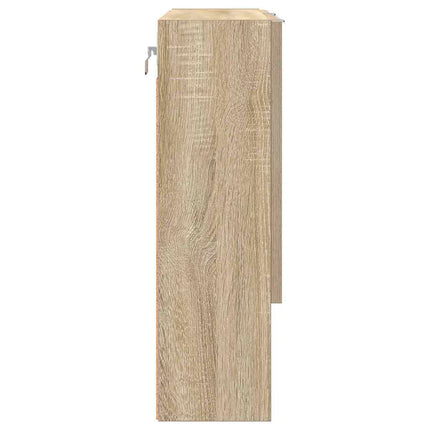 Spegelskåp med dörr Sonoma-ek 59 x 17 x 55 cm Konstruerat trä