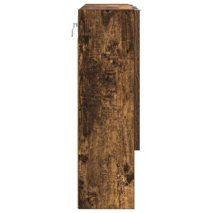 Spegelskåp Rökt ek 59 x 17 x 55 cm Konstruerat trä