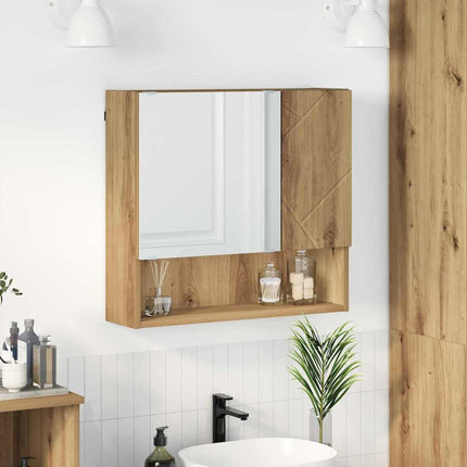 Spegelskåp Artisan Ek 59 x 17 x 55 cm Konstruerat trä