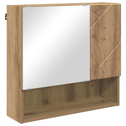 Spegelskåp Artisan Ek 59 x 17 x 55 cm Konstruerat trä