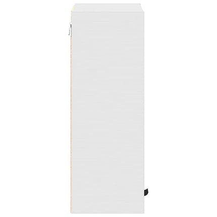 Badrumsskåp Vit 39 x 23,5 x 65 cm Konstruerat trä, Metall