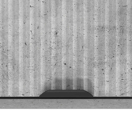 Badrumsskåp Betonggrå 39 x 23,5 x 65 cm Konstruerat trä, Metall