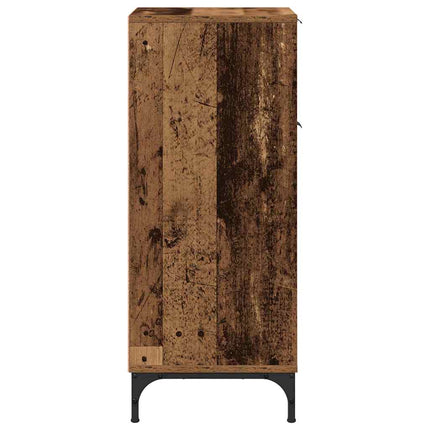 Badrumsskåp Gammalt trä 39,5 x 36 x 88 cm