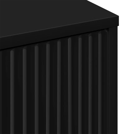 Sideboard Svart 69,5 x 33 x 82 cm Konstruerat trä
