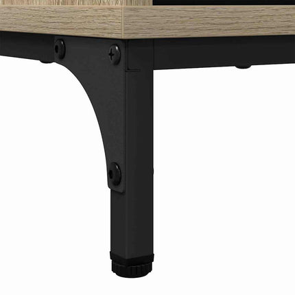 Sideboard Sonoma-ek 69,5 x 33 x 82 cm Konstruerat trä
