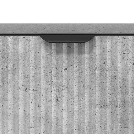 Sideboard Betonggrå 69,5 x 33 x 82 cm Konstruerat trä