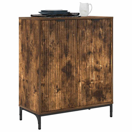 Sideboard Rökt ek 69,5 x 33 x 82 cm Konstruerat trä