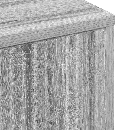 Sideboard Grå Sonoma 69,5 x 33 x 82 cm Konstruerat trä