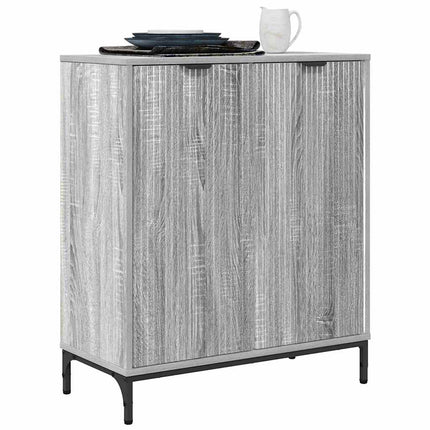Sideboard Grå Sonoma 69,5 x 33 x 82 cm Konstruerat trä