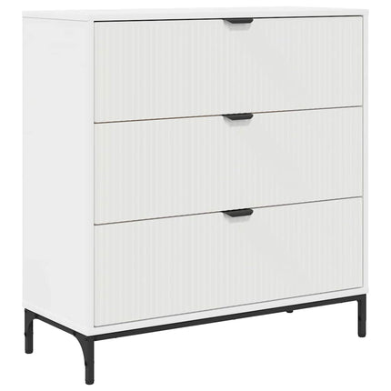 Sideboard Vit 79,5 x 33 x 82 cm Konstruerat trä