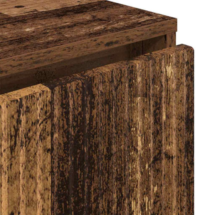Sideboard Gammalt trä 79,5 x 33 x 82 cm Konstruerat trä