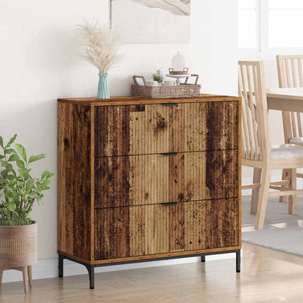 Sideboard Gammalt trä 79,5 x 33 x 82 cm Konstruerat trä