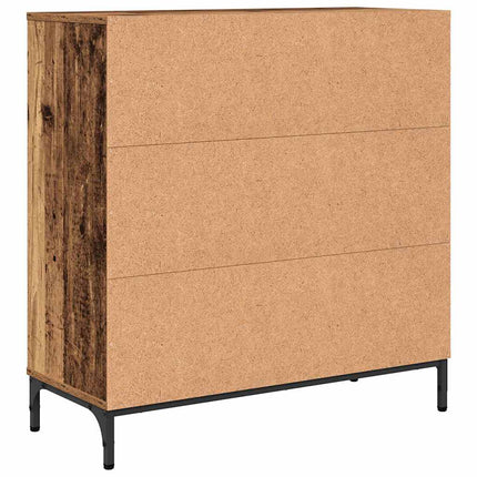 Sideboard Gammalt trä 79,5 x 33 x 82 cm Konstruerat trä