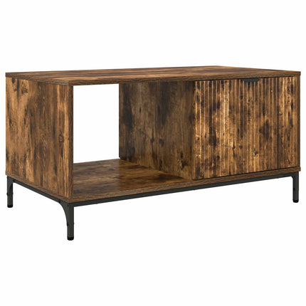 Kaffeebord Rökt ek 90 x 49 x 46 cm Konstruerat trä