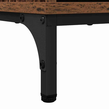 Sideboard Gammalt trä 89,5 x 33 x 82 cm Konstruerat trä
