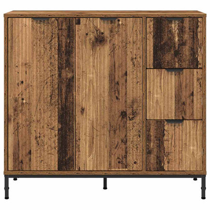Sideboard Gammalt trä 89,5 x 33 x 82 cm Konstruerat trä